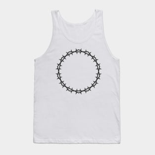 Crown of thorns from the head of Jesus Christ Tank Top